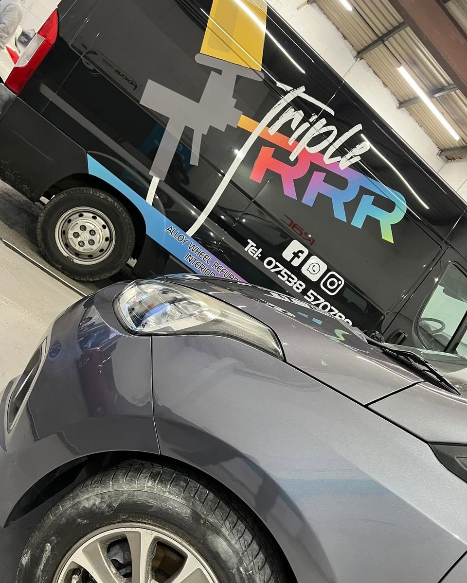 Triple R van in the workshop, Triple R Paintworx